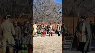 Military ceremony fail 2 #bloopers #hudsonbay #1700s #frontier #reenactment