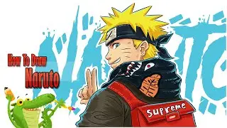how to draw Naruto Hypebeast