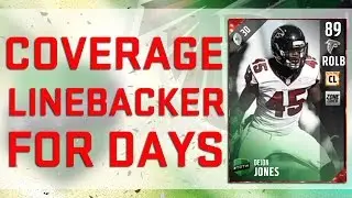 MUT Reviews | Deion  Jones | Madden 17 Gameplay Tips