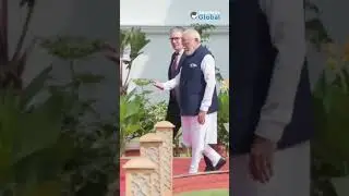 PM Modi receives UK PM Keir Starmer in Mumbai | #shorts #modi #Starmer #UK