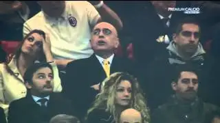 La partita di Galliani (milan-juve 1-0) 25/11/2012