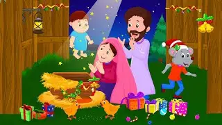 Joy to the World Christmas Song 🎶 | Kids Christmas Carol with Fun Animation | Kids Place