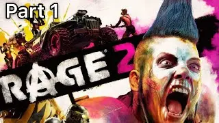 Rage 2 [PS4 PRO] ➤ Прохождение #1 ➤ Ковчег и Очистка канализации