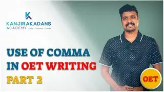 Use of Comma in OET Writing | Part 2