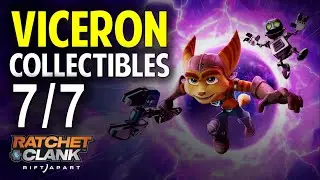 Viceron Collectibles: Gold Bolt, Armor, Spybot, Craiggerbear | Ratchet and Clank Rift Apart Guide