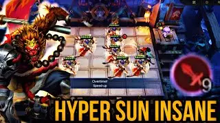 HYPER SUN INSANE!!||MOBILE LEGENDS BANG BANG||MAGIC CHESS