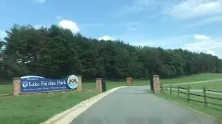 Campground Drive Thru: Lake Fairfax Park Campground, Reston, Va -July 2020