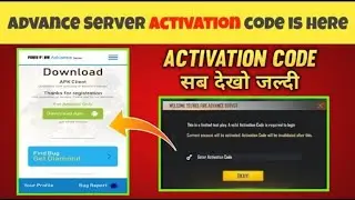 🔥how to play ob26 advance server|free fire advanced server activation code|free fire