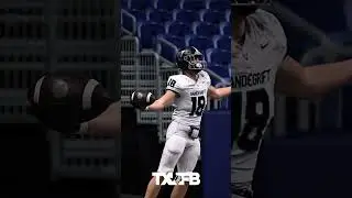 Day 99: Vandegrift 3⭐️ QB Miles Teodecki to TE Hudson Ratcliff for the TD 100 Plays 100 Days #txhsfb