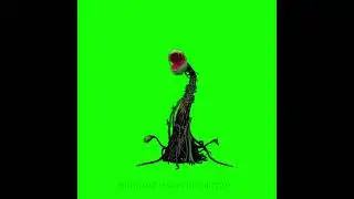 Dangerous Plant Green screen Fx | Green Screen Video | Transparent Video