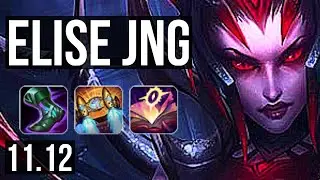 ELISE vs KINDRED (JUNGLE) | 6/1/15, 71% winrate | NA Master | v11.12