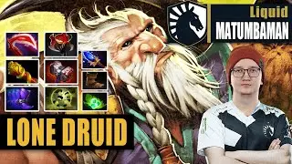 Lone Druid Safelane | Liquid.MATUMBAMAN | MATU BEST LONE DRUID PLAYER | 7.31b Gameplay Highlights