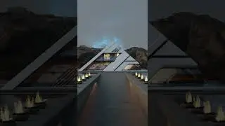 LYX Pyramid  #architecture #pyramid  #3danimation #luxury #villastyle #villa #design #3dmax