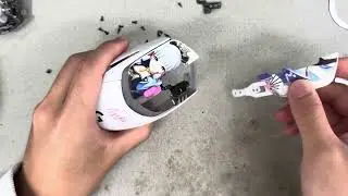 G309 마우스 카미사토 아야카 백로공주 원신 에디션 좌우 및 사이드 핫스왑 교체 영상