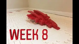 LEGO Building Crait Series - Part 8 - Ski Speeder Trails + Smokestacks