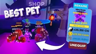 Вот как я получил лучшего питомца в Ninja Legends