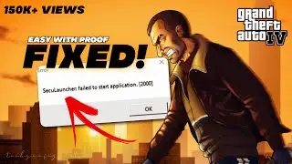 Как исправить ошибку GTA 4 SecuLauncher: не удалось запустить приложение. [2000] Ошибка | Работае...