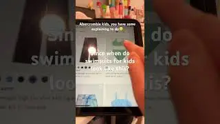 ABERCROMBIE KIDS! #preppy #funny #aesthetic #relatable #abercrombie #kids #fyp #shorts #swimsuit