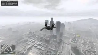 Grand Theft Auto V: Parachute Stunt