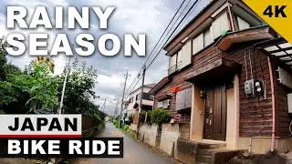 【4K】Rainy Season Bike Ride | Japan Cycling GoPro POV