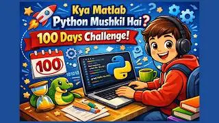 Day 11 : Is Matlab Python 🐍Difficult?🔥🚀 | 100 Days Challenge💻😱
