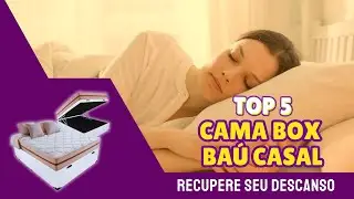 TOP 5 CAMAS BOX COM BA&Uacute; CASAL BOA E BARATA 2025: ESCOLHA CERTA/DESCANSO GARANTIDO✅