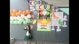 Republic Day Celebration @Kidie Cloud Preschool #kids #play #function #daycare #Day