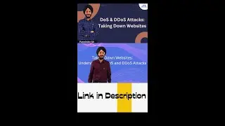 DoS & DDoS Attacks: Taking Down Websites  #youtubeshorts #ytshorts #shorts
