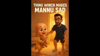 Mannu Misses Baba for the First Time | Heartwarming Father-Daughter Reunion Story