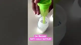 Anti-colic bottles for baby - Dr.Brown #shorts