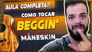 Måneskin - Beggin' (Aula de Violão Completa) || Lucas Lopes Guitar