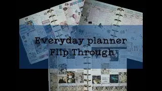 Everyday Planner Flip Through