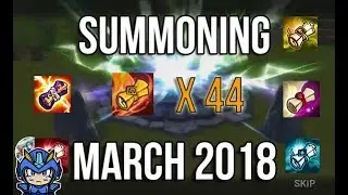 Summoners War - Summon Session [March 2018]