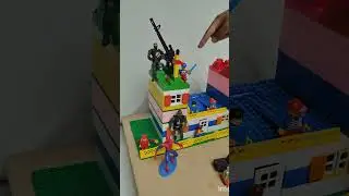 building blocks Haveli design #buildingblocks #blockchain #blocksgame #lego #jumbo #my home