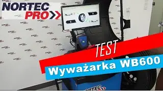 Nortec PRO WB600 - sprawdzenie wyważarki | wheel balancer checking