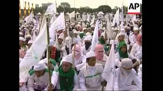 Islamic hardliners break up rally promoting religious tolerance