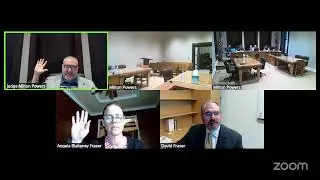 Milton Powers' Zoom Meeting