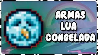 ARMAS DA LUA CONGELADA NO TERRARIA | LISTA COMPLETA DO EVENTO - MIMOSINHA