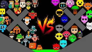 SPRUNKI VS ITALIAN BRAINROT Marble Race - Marbles Tournament in Algodoo! Who will Win?