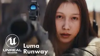 Unreal Engine 5 MetaHuman x Generative AI Part 3 | Runway and Luma Video to Video