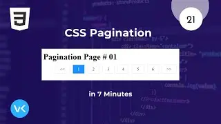 Learn CSS Pagination in 7 Minutes | CSS3 Tutorial