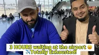 ***3 Hours Waiting At Airport Flight Delayed Miya G K Paye Breakfast