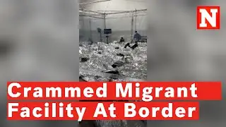 Video Shows Hundreds of Children Packed Into Pods At Migrant Processing Center in Texas