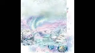 Magic of the Northern Lights by Art Alchemy | Scrapbook Paper Review