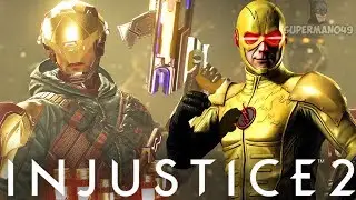EPIC HEAT WAVE CAPTAIN COLD VS REVERSE FLASH - Injustice 2: 