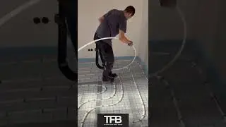 tackern Fu&szlig;bodenheizung