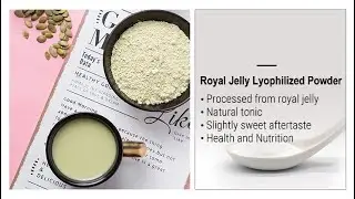 Royal Jelly Lyophilized Powder | Deli Foods Manufacturer & Exporter