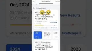 Mock test 2025 🥹🥹 #mts2025 #ssc #ssccgl #sscgd #sscchsl