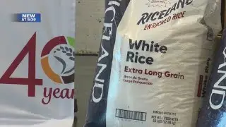 Arkansas Rice Federation makes a donation to help the fight hunger