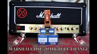 Marshall DSL20HR Tubes Change